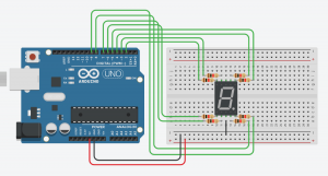 Interfacing 7 Segment Display with Arduino - Circuit Geeks