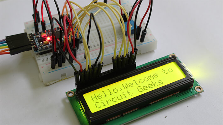 Arduino LCD Complete Tutorial for Beginners - Circuit Geeks