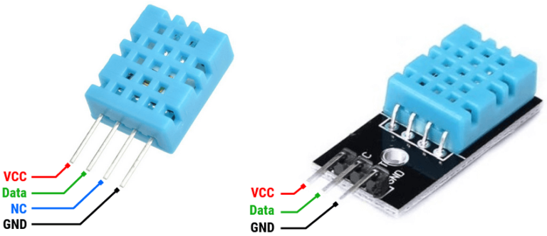 DHT11 & DHT22 Humidity and Temperature Sensor with Arduino - Circuit Geeks