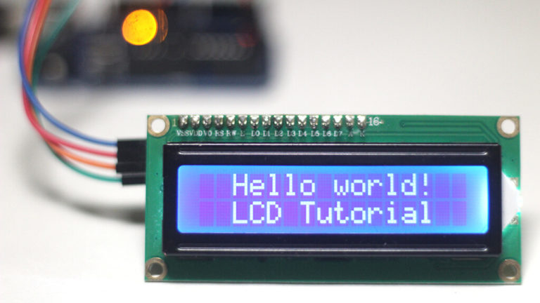 I2C LCD with Arduino