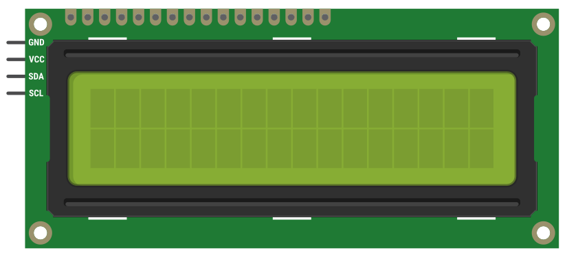 I2C LCD Pinout