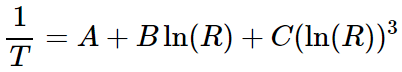 Steinhart Hart Equation