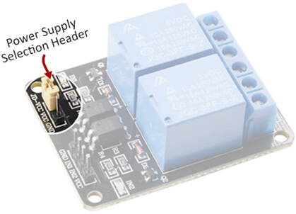 Relay with JDVCC Pin